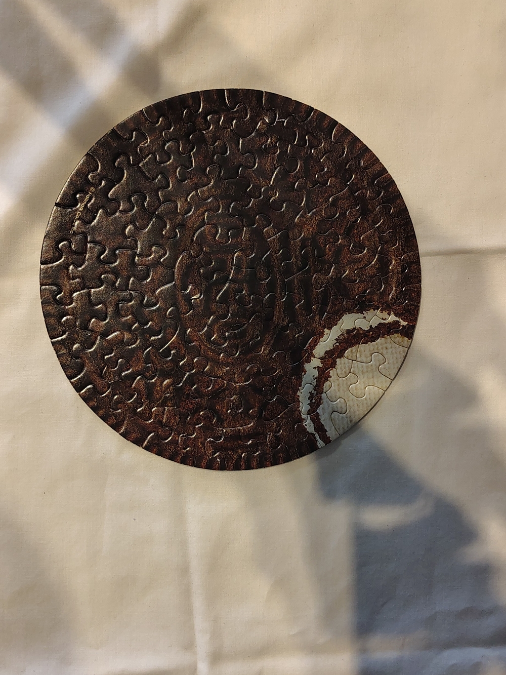 Springbok Oreo Mini Jigsaw Puzzle 7in Diameter Over 60pc Interlocking PZL7200.
